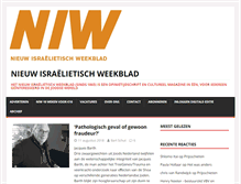 Tablet Screenshot of niw.nl